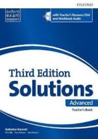 Solutions 3ED ADVANCED Teachers Book